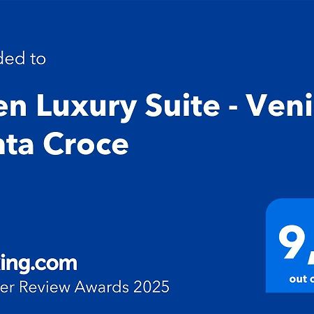 Eden Luxury Suite - Venice Santa Croce Exterior photo